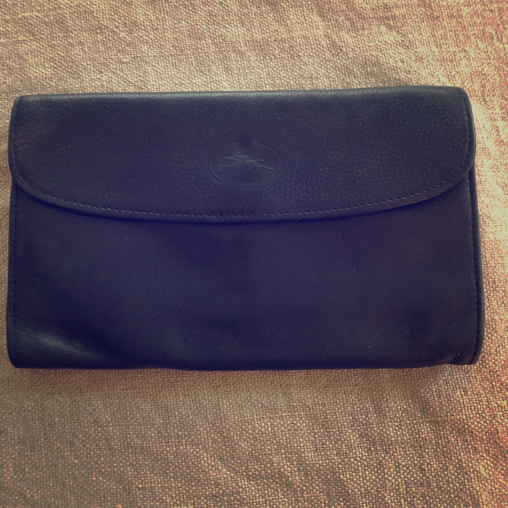 Longchamp leather wallet